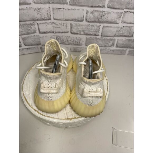 ADIDAS YEEZY BOOST 350 V2 USED SIZE 7 CREAM TRIPLE WHITE CP9366 for men main image 12